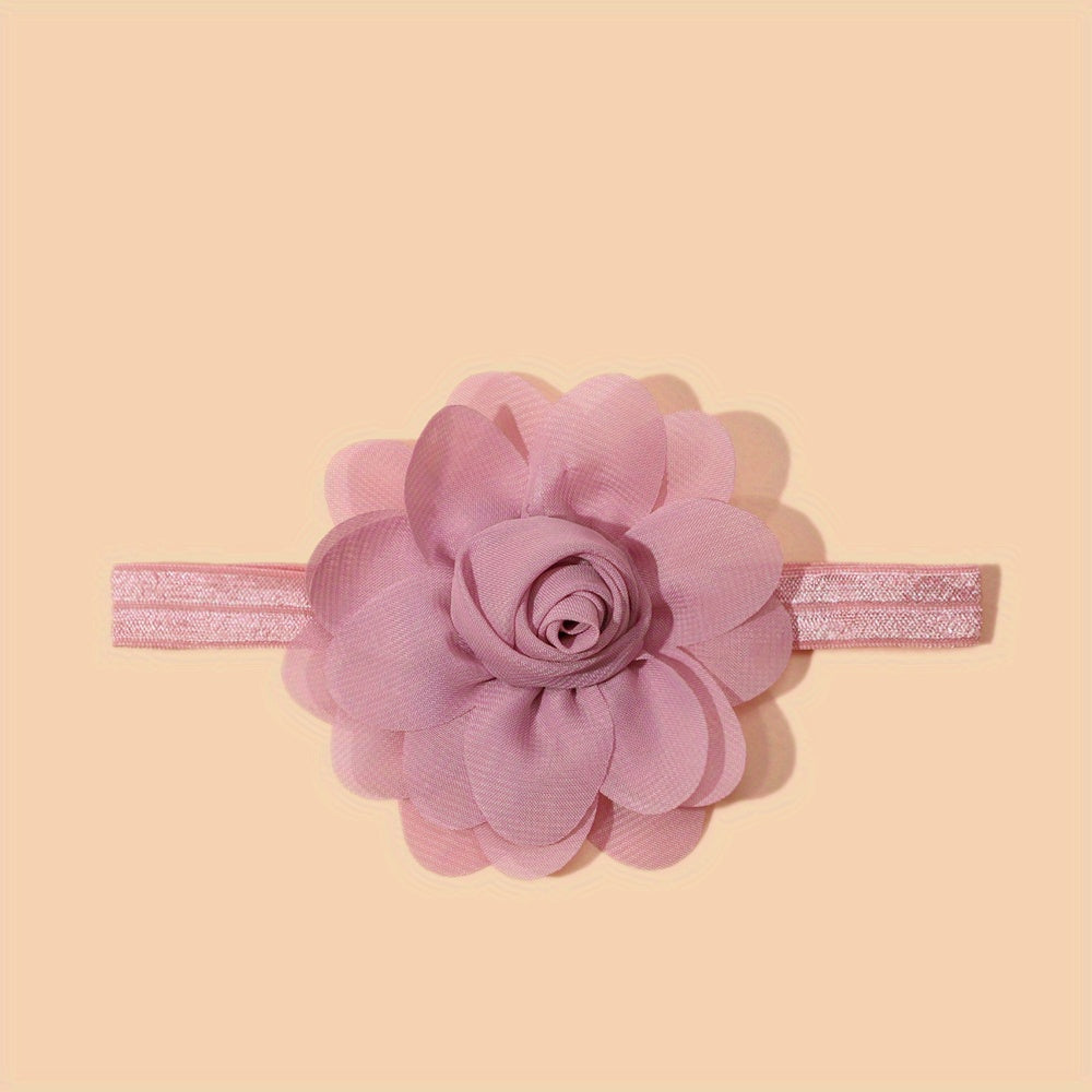 Chiffon Flower Baby Headband Newborn Infant Hair Band