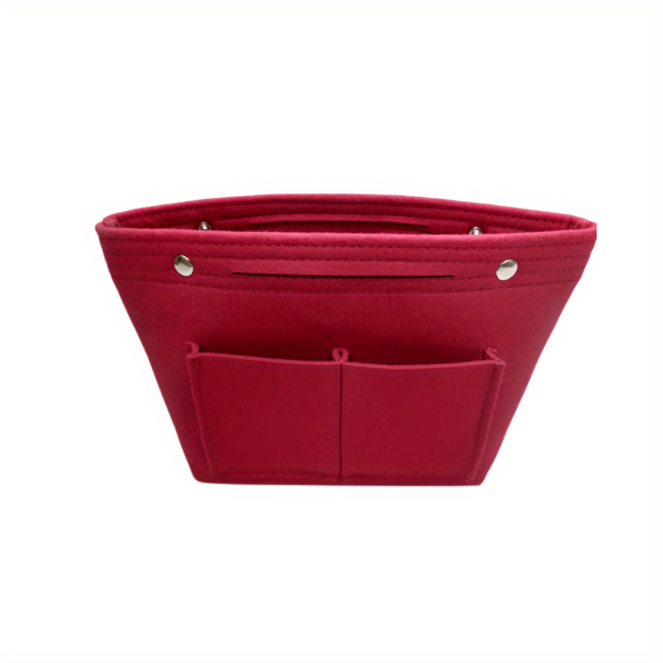 Solid Felt Organizer Insert Portable Minimalist Storage Bag