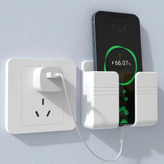 Wall-mounted Storage Rack Adhesive Phone Charging Bracket