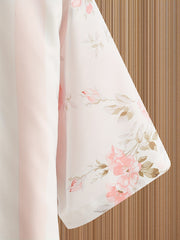 Hawaiian Style Floral Print Men's Short Sleeve Lapel Shirt