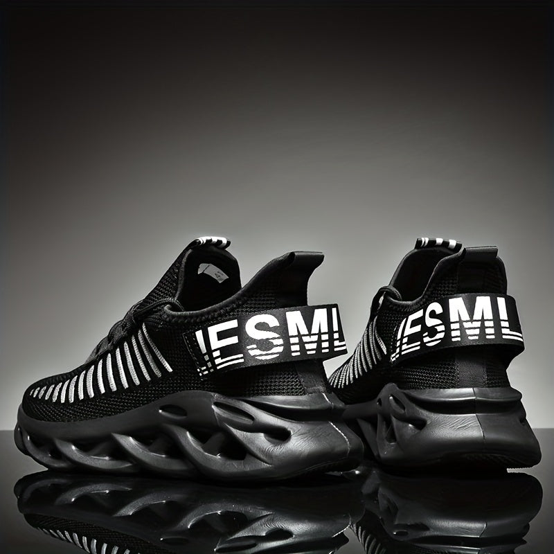 Men's Slip on Blade Sneakers Breathable Athletic Shoes