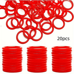 20pcs Plastic Throwing Rings Indoor and Outdoor Games for Family and Friends