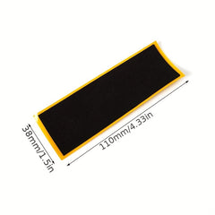 10pcs Finger Skateboard Non Slip Stickers Grip Tape 110mmx38mm