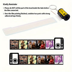 10pcs Sublimation Film Keychain Christmas Gift