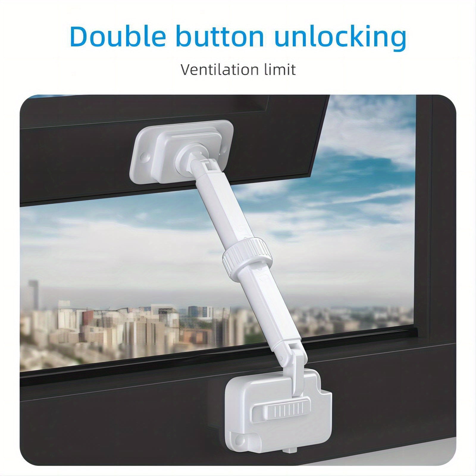 2 Pack Childproof Window Restrictor Locks