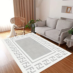 Large Boho Shaggy Rug Soft Anti Fatigue Waterproof Non Slip Farmhouse Style
