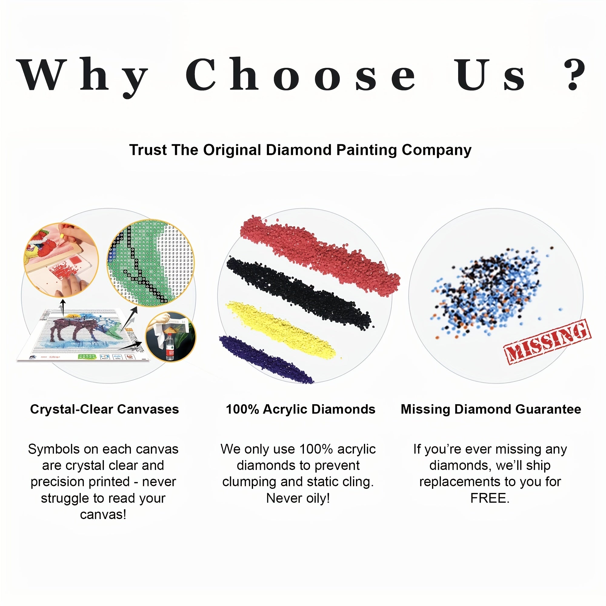 5D Diamond Art Painting Kit for Adults - Round Artificial Diamond Dots Paintings