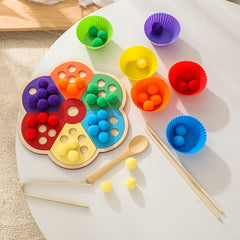 Flower Rainbow Board Toy Exercise Hand Movement Halloween Christmas Gift
