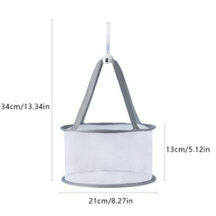 Makeup Brush Drying Basket Hanging Mesh Net Brush Drying Rack