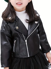 Stylish Windbreaker Jacket for Kids Spring Autumn Outwear Zipper Coat