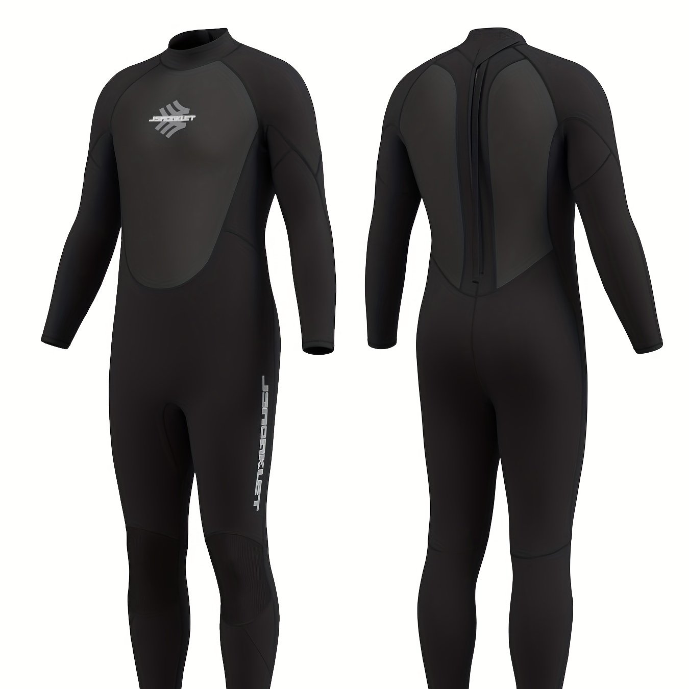 Men's 3 2mm Neoprene Diving Suit Thermal Anti Jellyfish Wetsuit