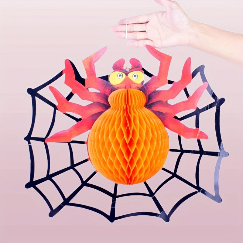 Halloween Ghost Party Props Arrangement Decoration Spider Hanging Ornaments
