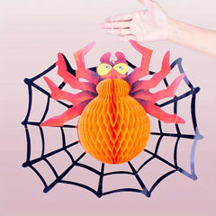 Halloween Ghost Party Props Arrangement Decoration Spider Hanging Ornaments