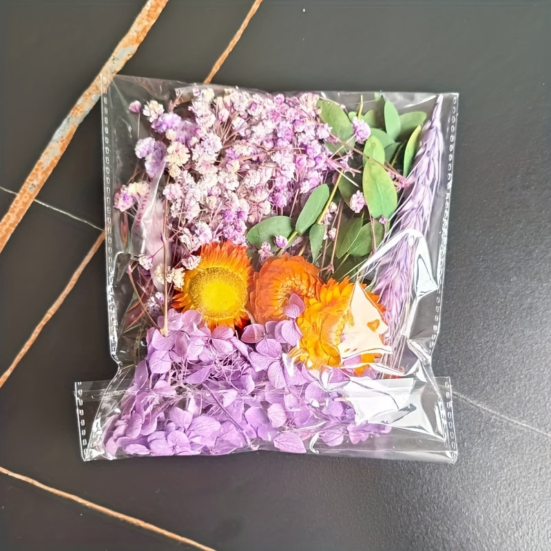 20-25g Dry Flower Eternal Flower Material Pack DIY Picture Frame Sticker & Fan