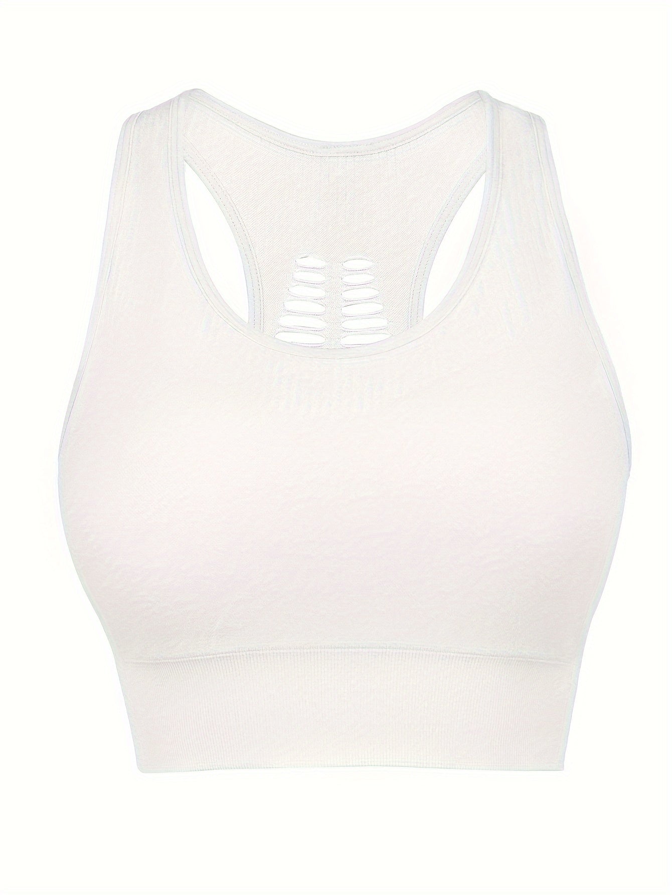 Plus Size Sports Bra Women's Plus Racer Back Bralette