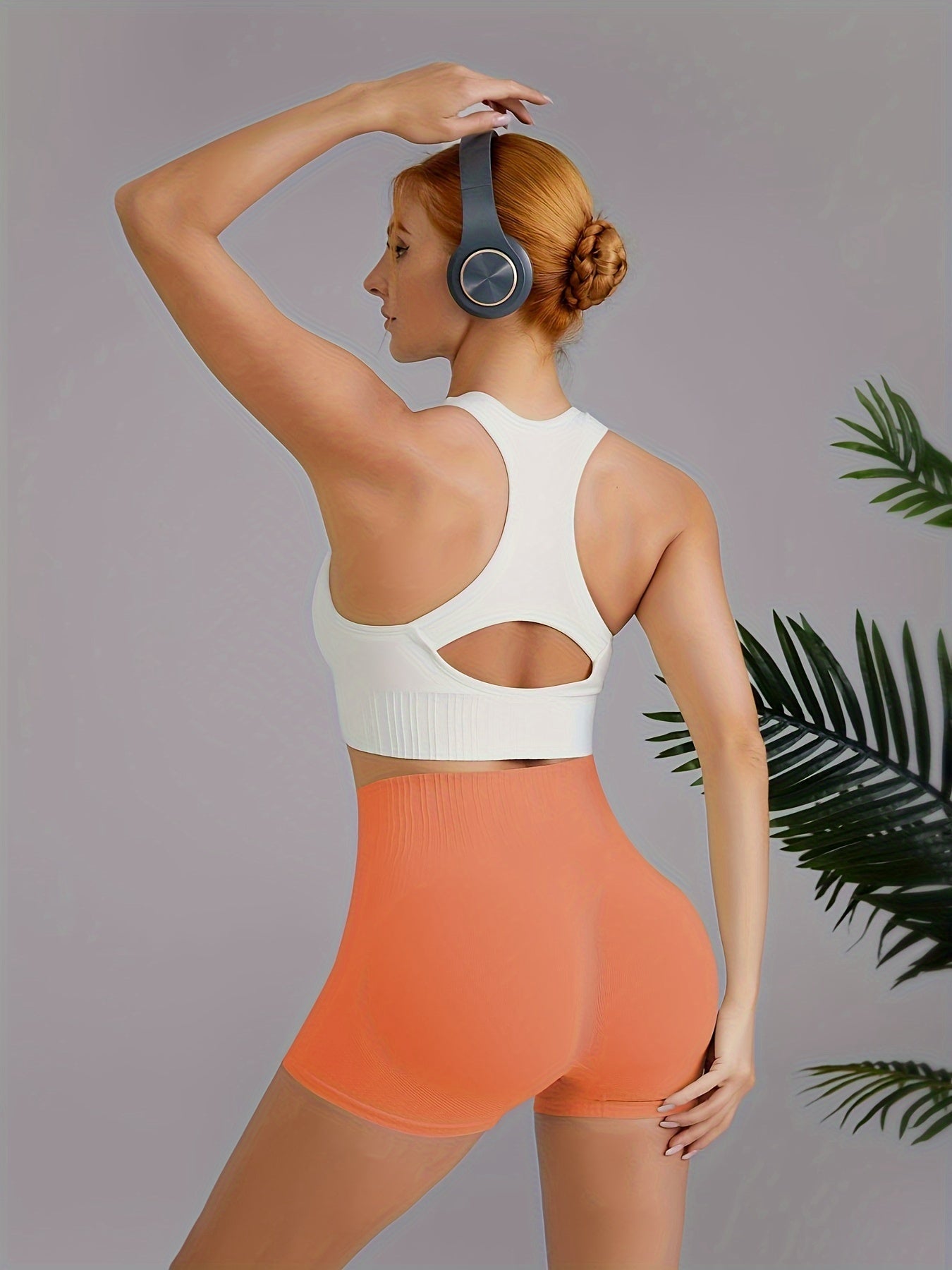 High Stretch Yoga Fitness Athletic Shorts for Women