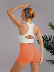 High Stretch Yoga Fitness Athletic Shorts for Women