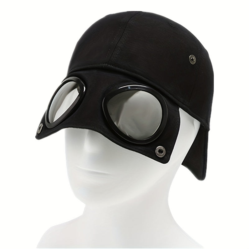 Athletic Men's Baseball Cap Golf Dad Hat With Glasses
