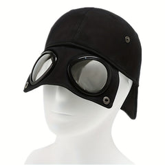 Athletic Men's Baseball Cap Golf Dad Hat With Glasses