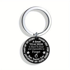 Teacher's Keychain Gift Christmas Birthday Key Rings