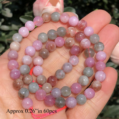 6 8 10MM Alxa Macaron Jades Stone Beads