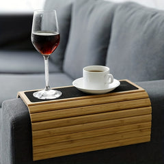 Foldable Sofa Arm Tray Table - Drinks, Snacks, Remote Control