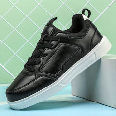 Solid Skate Shoes Lightweight Low Top Sport Women's Footwear