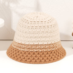 Woolen Knitted Hat Mixed Bucket Hat Hip hop Cap