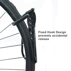 StoragePro Wall Mount Bike Rack - 65 Lb Capacity - Easy to Hang & Organize