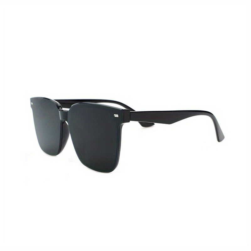 Men's Vintage Oval UV400 Sunglasses for All Seasons