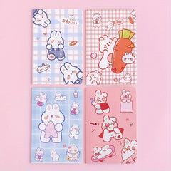 A5 Car Line Notebook 60 Pages Student Learning Office Stationery