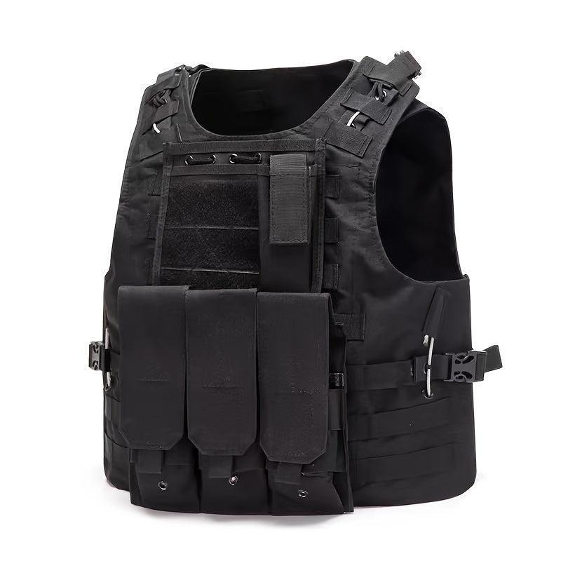 Adjustable Airsoft Vest 800D Oxford Cloth Training Vest Outdoor Safety
