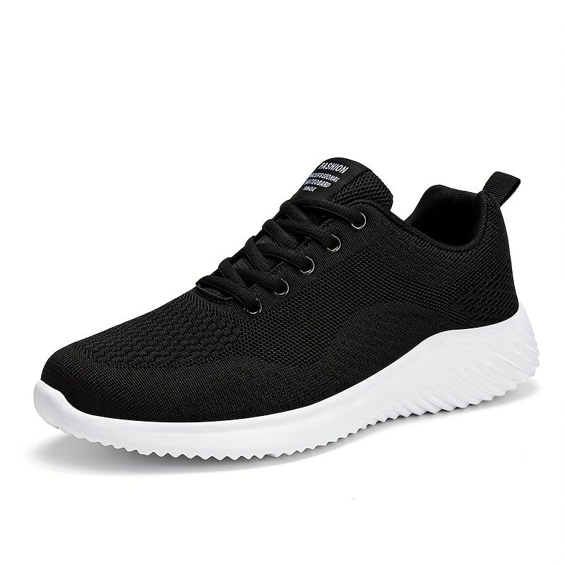Men's Lightweight Knitted Sneakers for Running