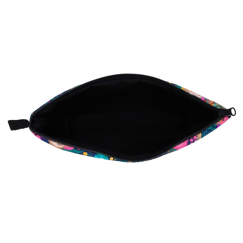 Cute Sloth Pattern Makeup Bag - Double Sided Travel Organizer