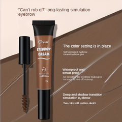 Long Lasting 4 Eyebrow Dye Cream Waterproof