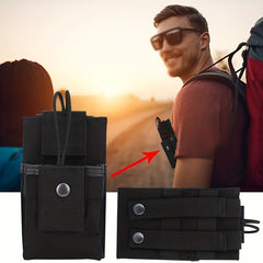 Outdoor Walkie Talkie Bag Molle Waist Bag for Outdoor Activities