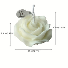 Romantic Rose Scented Candle for Bedroom Ornaments