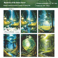 Fun & Creative Cloud Dream Landscape Journal Stickers