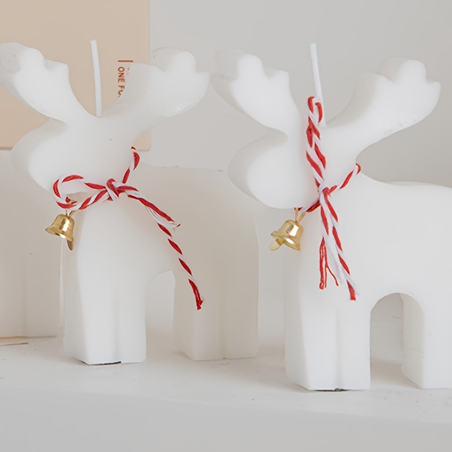 Christmas Aromatherapy Candles Elk Bell Shaped Candles
