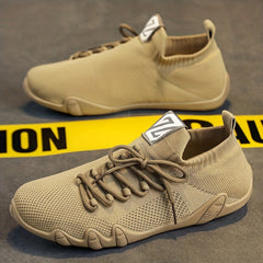 Men's Lace-Up Slip-On Sock Sneakers