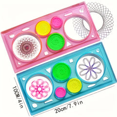 Geometric Drawing Tool for Art & School Learning Mixed Colors Ruler