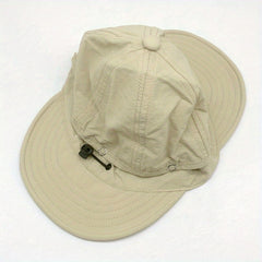 Kids Double Brim Hat Detachable Quick Drying Sun Hat