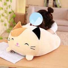 Large Plush Cat Toy Stuffed Animal Doll Gift for Halloween, Christmas, Birthday