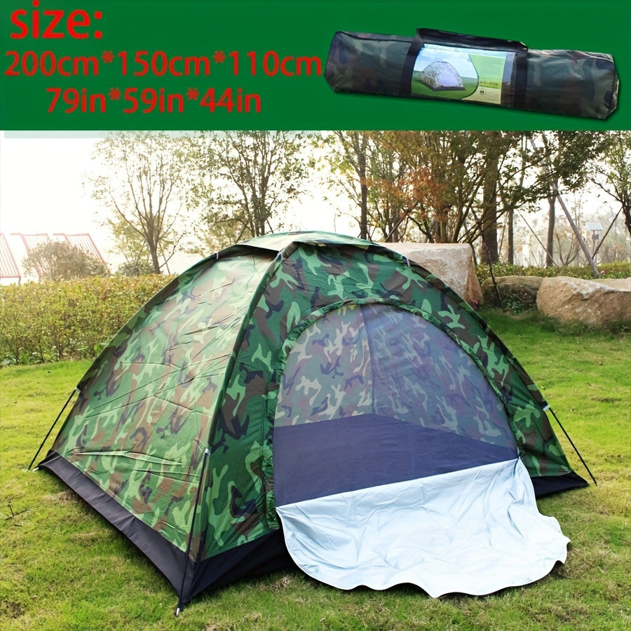 Waterproof Camouflage Tent UV Protection for Outdoor Camping