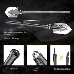 Multifunctional Outdoor Engineer Shovel Field Survival Camping Equipment