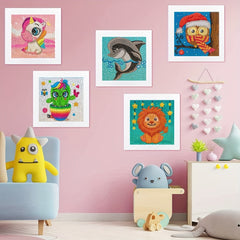 Full Diamond Art Set for Beginners DIY Gemstone Arts & Crafts Home Wall Decor