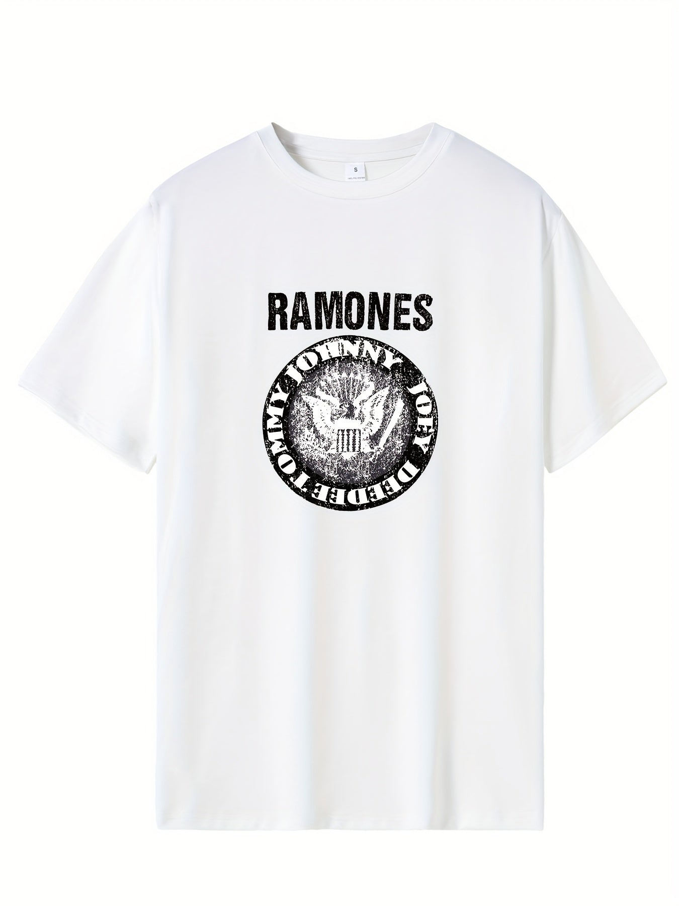 Motorcycle & Eagle Various Print Men's Graphic Tee