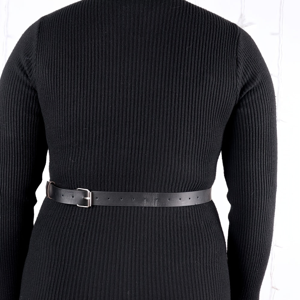 Waist Belt With Chain Pu Leather Harness Belt For Women