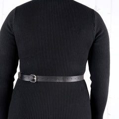 Waist Belt With Chain Pu Leather Harness Belt For Women