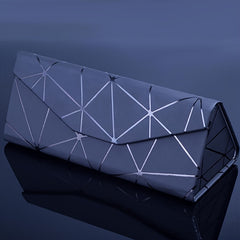 Portable Triangle Sunglasses Box PU Waterproof Eyewear Case